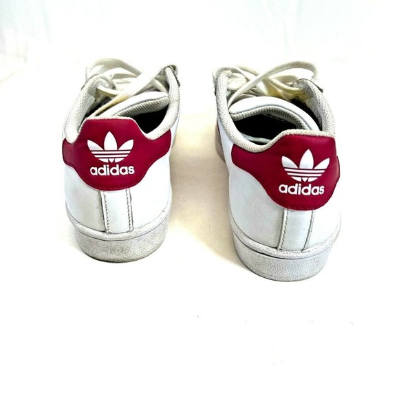 Adidas Originals Superstar B23644 Sneakers, Women's Size 5.5, White Pink - Picture 4 of 9